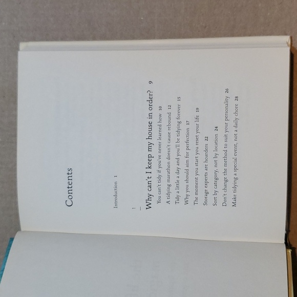 2/$8 The Life-changing Magic of Tidying Up Marie Kondo hardcover book 📚 - Picture 8 of 10